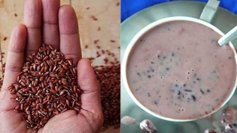 How to make Red Rice Payasam in Tamil