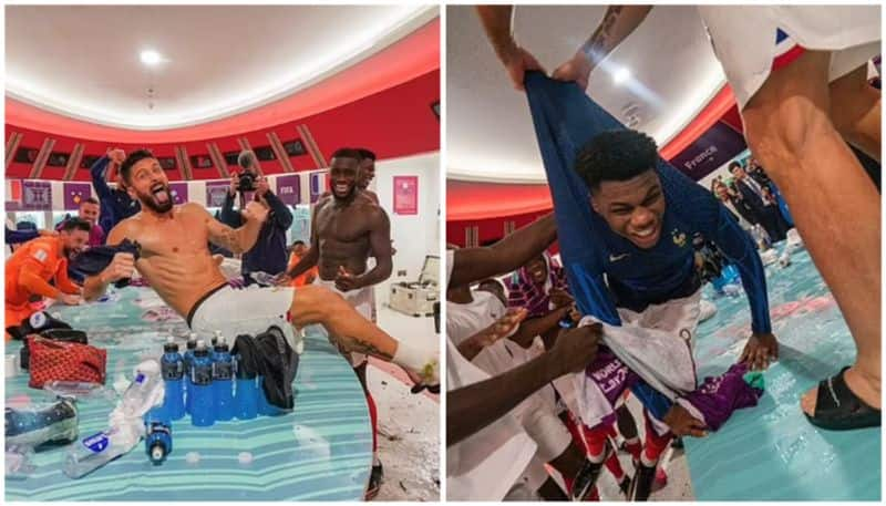 konate and koude cant celebrate victory with team