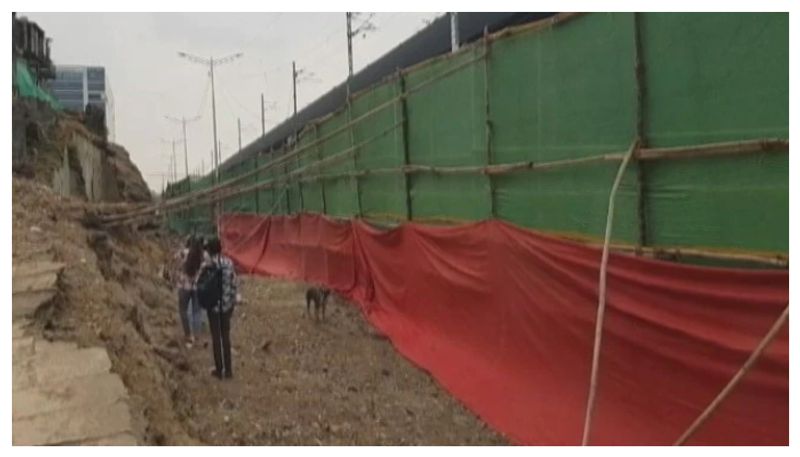 Mumbai Slums Draped With Sheets Ahead Of G20 summit