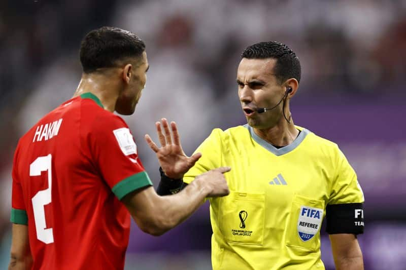 football Qatar World Cup 2022: Moroccan Football Federation protests to FIFA against refereeing in semis loss to France-ayh