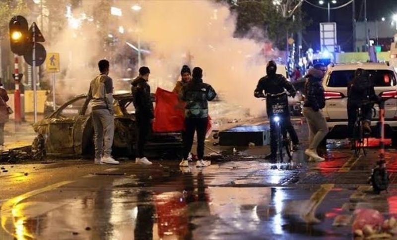 Fifa World Cup semifinal loss France and Morocco fans clash with police Teenage boy killed san