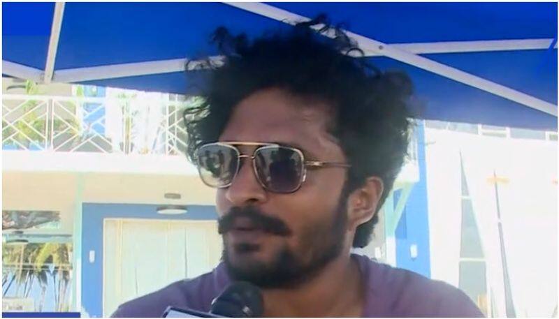 Actor Vasishta Simha speaks about his Lovely film Shooting experience sgk