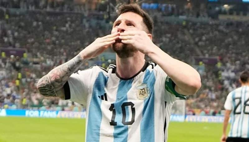 FIFA World Cup 2022 Argentina vs France Final Lionel Messi scored 