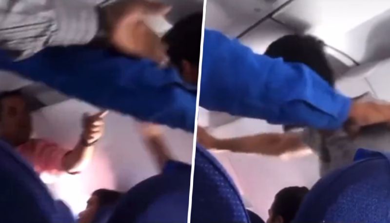 Passengers heated argument on flight, goes viral; watch video - gps