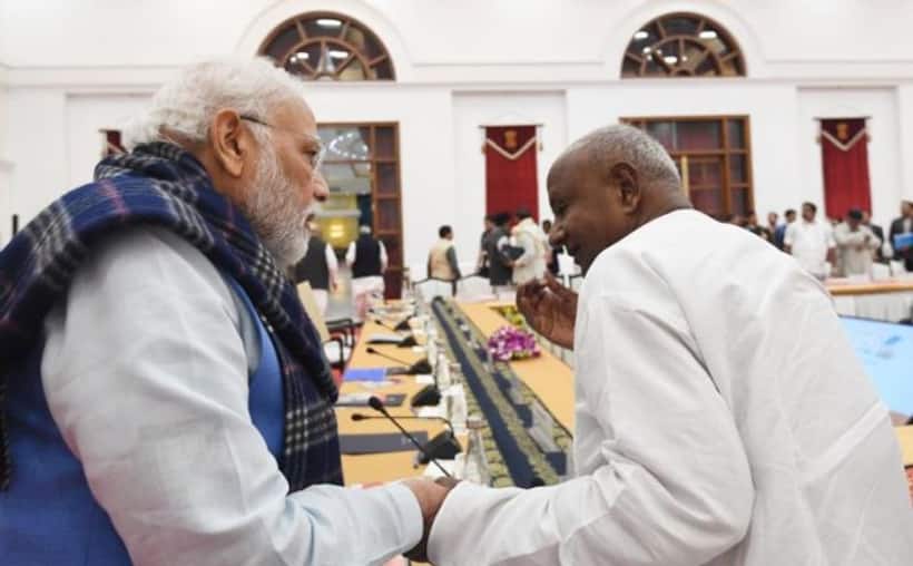 JDS BJP Alliance : బీజేపీతో జేడీఎస్ పొత్తు .. మాజీ ప్రధాని కీలక వ్యాఖ్యలు .. 