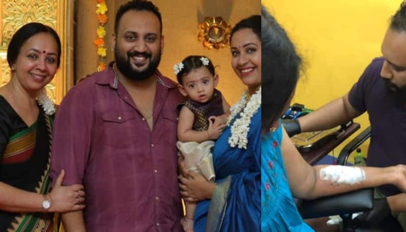 thara kalyan got tattoo from son in law arjun