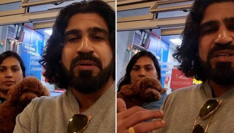 Bengaluru couple accuses Air India pilot for not allowing pet onboard, airline reacts | WATCH