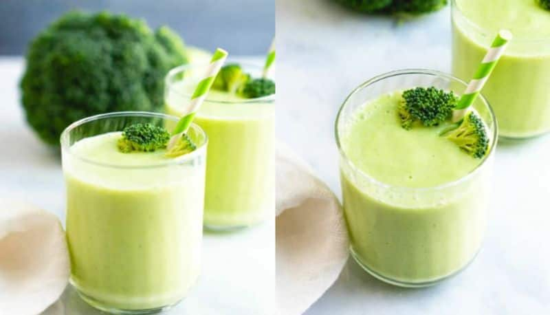 tasty and healthy broccoli smoothie recipe