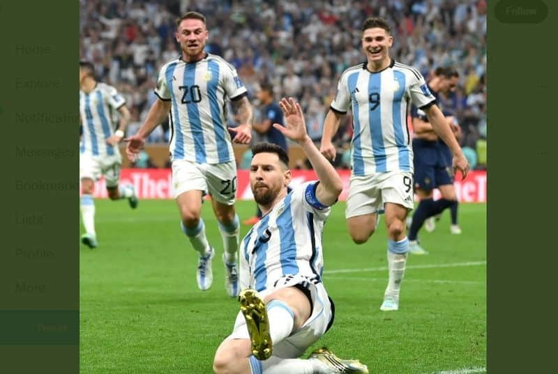 FIFA World Cup Final Lionel  Messi creates world record Argentina captain surpasses Matthaus and Maldini in elite list san