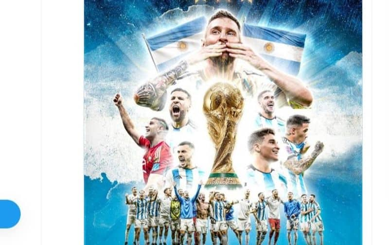 FIFA World Cup 2022 final : Argentina as FIFA World Cup-2022 Champion