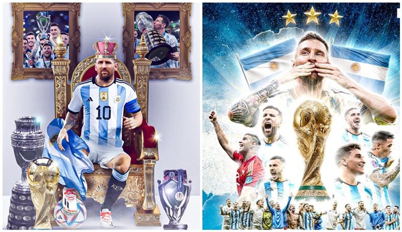 greatest Ever World Cup Match and Final Football fans hails 2022 FIFA World Cup Final Argentina france Messi san