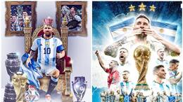 greatest Ever World Cup Match and Final Football fans hails 2022 FIFA World Cup Final Argentina france Messi san