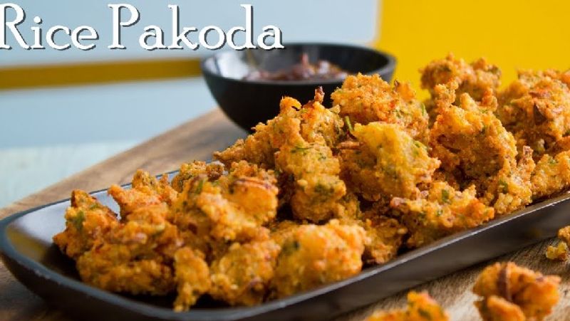 How to make Rice Pakoda in Tamil