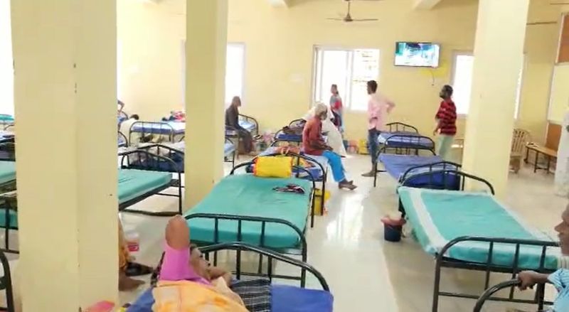 television placed in the rehabilitation center at coimbatore