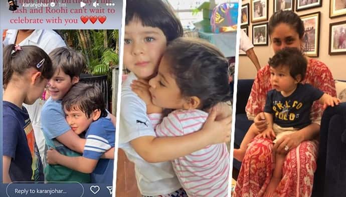 Soha Ali Khan and KJo wish Kareena Kapoor's son Taimur Ali Khan a Happy Birthday with a cute video and picture