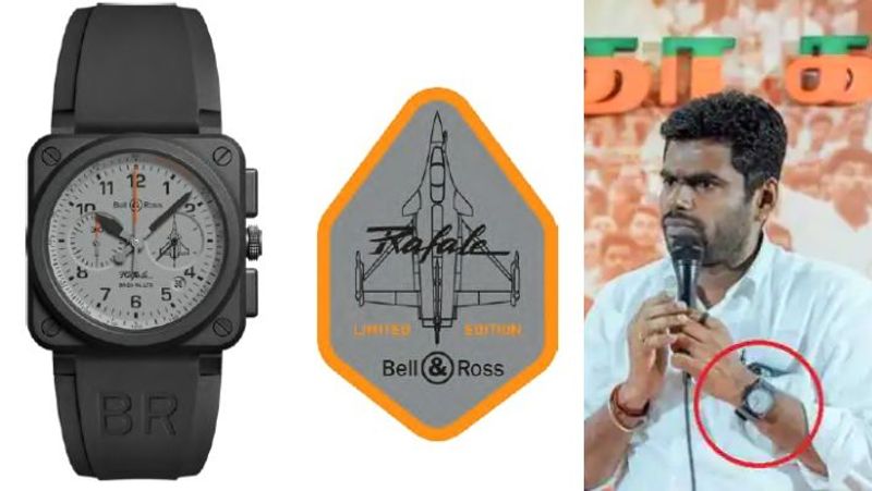 Kalyanaraman says Senthil Balaji gifted  Rafale watch to Annamalai KAK