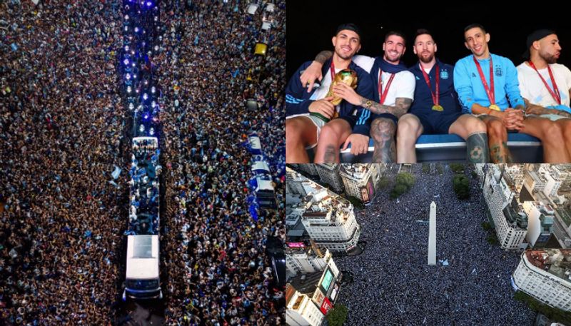 Lionel Messi and Argentina Team Evacuated By Helicopter After Crowds Swarm Team Bus At 3 am video goes viral kvn