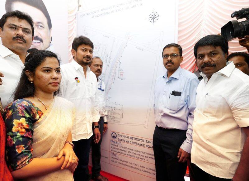 Integrated sports center in Chepauk constituency foundation stone laid by minister Udhayanidhi Stalin