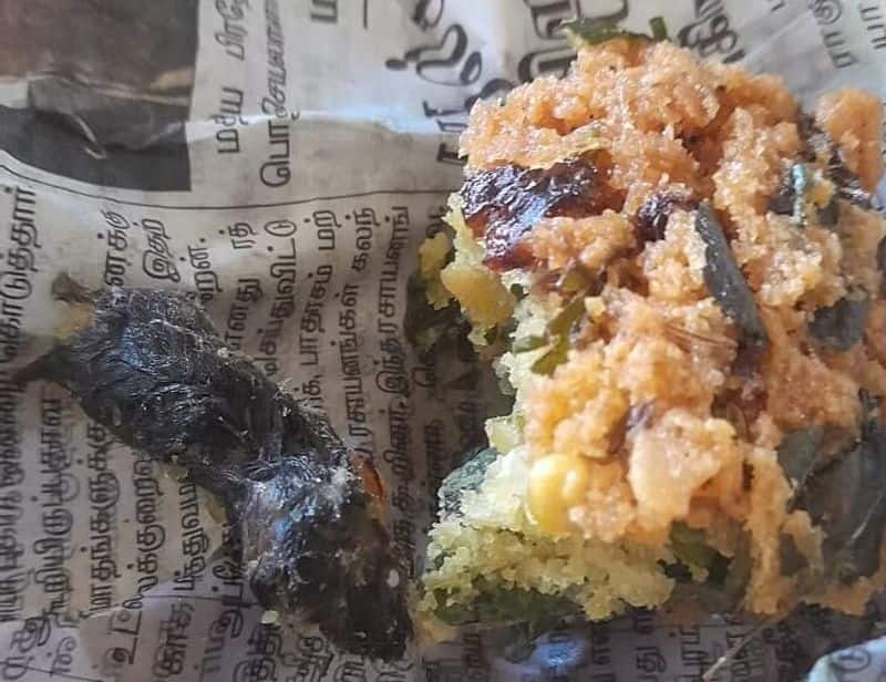 a rat in a dal vada in dindigul