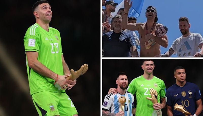 football why is lionel messi silent kylian mbappe fans fume as argentina emiliano martinez continues to mock psg star world cup loss snt