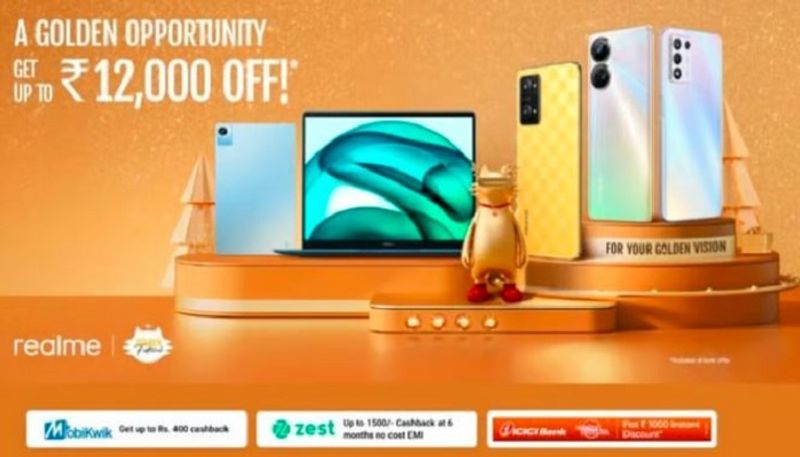 Realme Golden Festival Sale: Great offers on smartphones