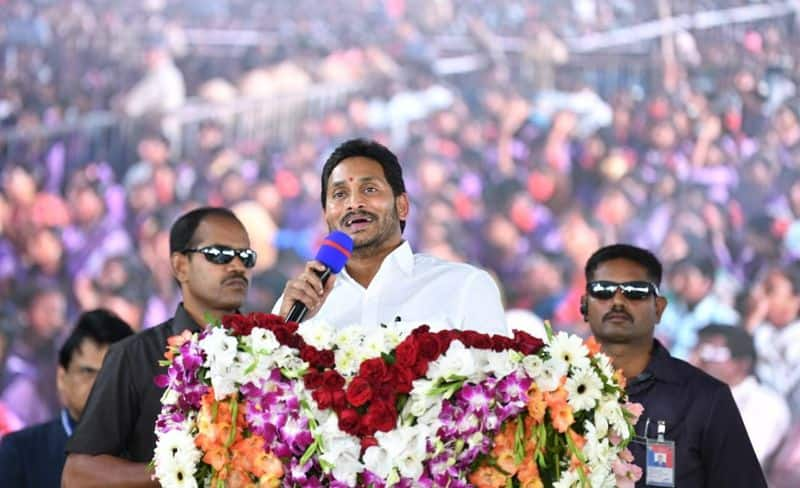 AP CM YS Jagan  Serious Comments On  Pawan Kalyan in Kamalapuram