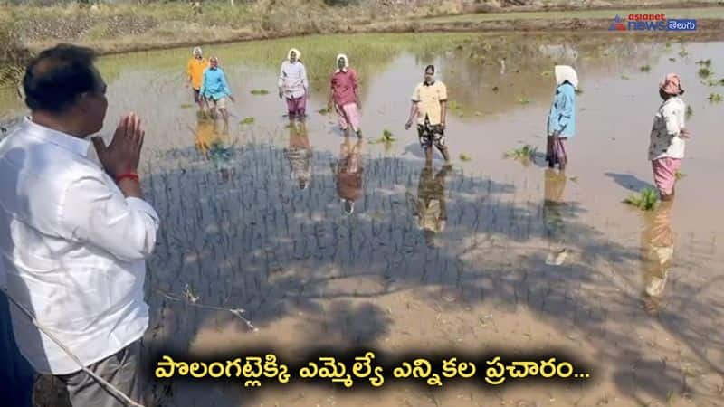 TRS MLA Sunke Ravishankar Election campaign in Choppadandi 