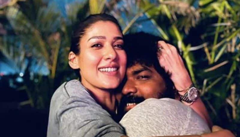 Nayanthara scold vignesh shivan and call him as psycho in Shooting Spot gan