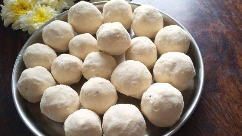 How to Make Rice laddu in Tamil