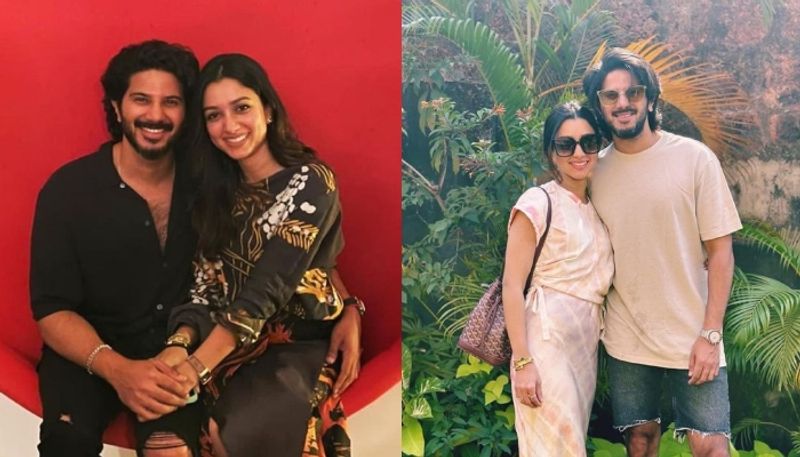 actor Dulquer Salmaan heart touching note about Amal Sufiya for their Wedding Anniversary