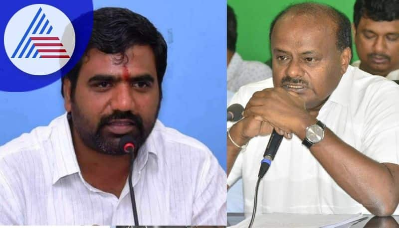 Kumaraswamy does not have the morals to talk about Santhosh ji MLA ShivanaGowda leader sat