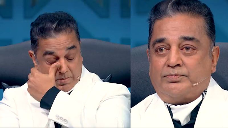 Kamalhaasan cried while speaking about ambedkar in Bigg Boss season 6 Tamil