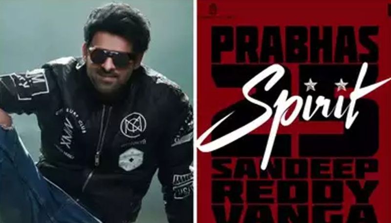 Prabhas Spirit movie update from makers!