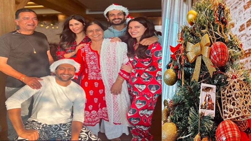 कैटरीना कैफ और विक्की कौशल ने फैमिली के साथ सेलीब्रेट किया क्रिसमस, फैंस ने कहा  प्रेगनेंट लग रही हो