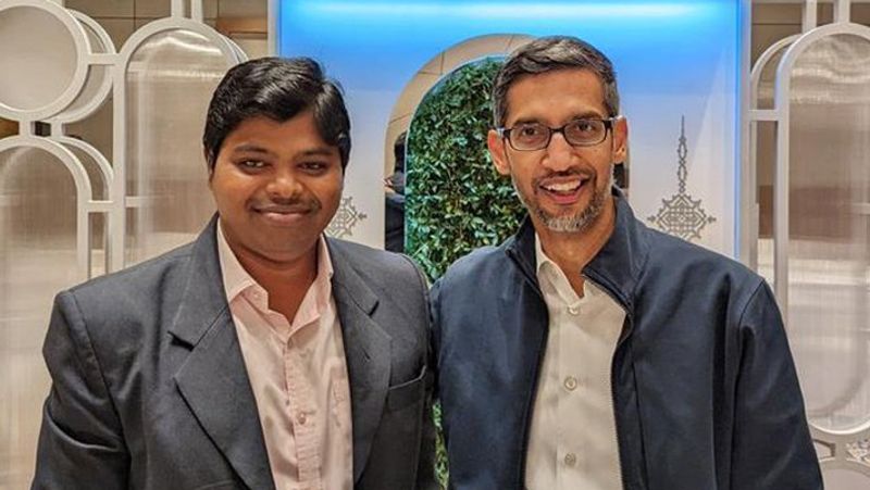 google ceo sundar pichai called and praised Tamil Nadu farmer selvamurali