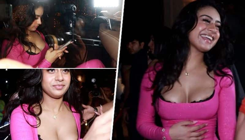 Pictures Ajay Devgn and Kajol's daughter Nysa Devgan's bold neckline bodycon dress grabs attention RBA