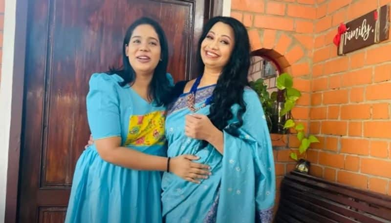 athira madhav welcomes krishna her onscreen mother to home youtube video