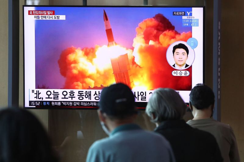 North Korea fires two ballistic missiles amid firing range warning gcw