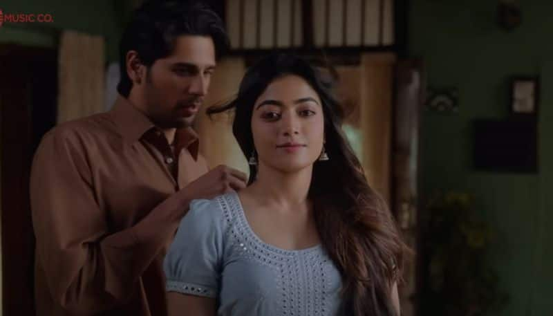 mission majnu video song Sidharth Malhotra Rashmika Mandanna