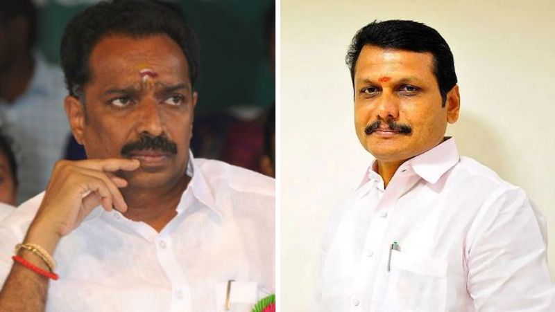 Former aiadmk minister mr vijayabaskar challenge to karur dmk 