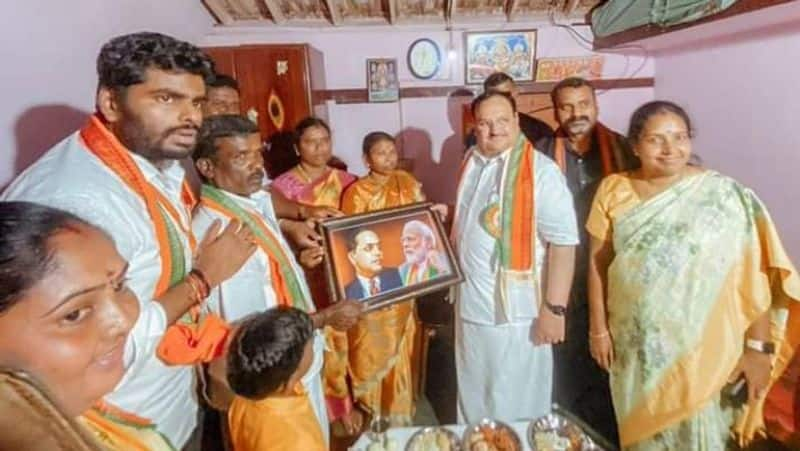 BJP leaders dined at Coimbatore Annur branch chief's house