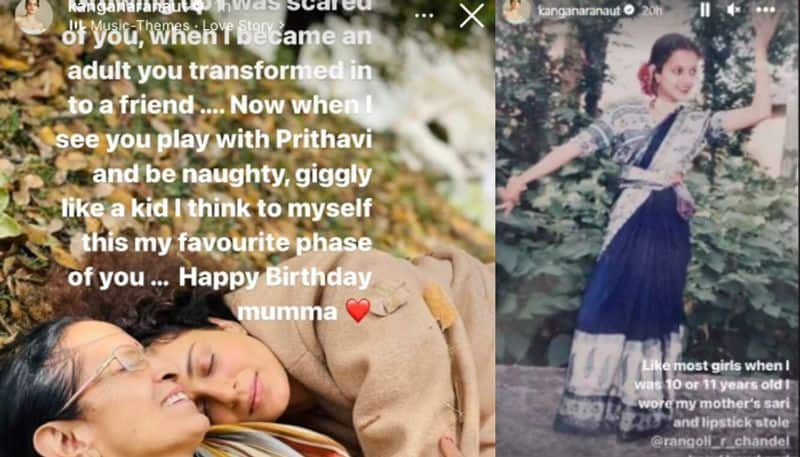 Kangana Ranaut pens heartfelt message for her mother on birthday