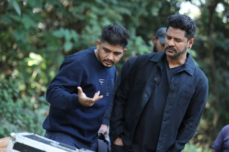 actor prabhudeva starring wolf movie shooting warped 