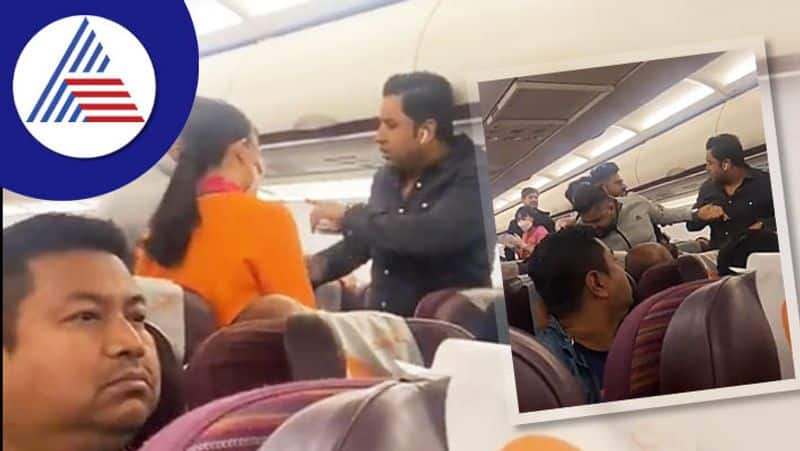 Apparently on a flight back to India from Bangkok. Toxic Indian male behavior on full display