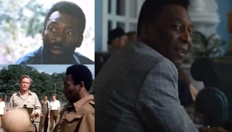 Pele at the screen: movies  the legend appeared on