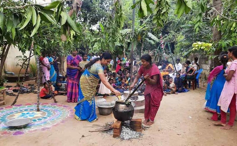 equality pongal festival held in pudukkottai iyanaar temple