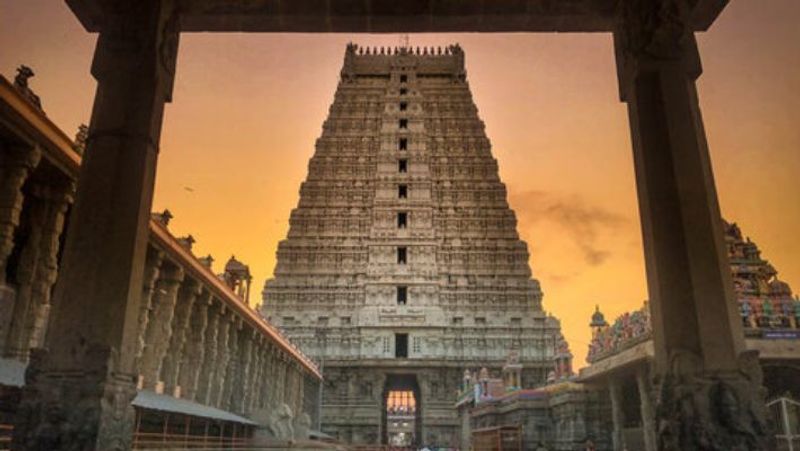 reasons behind stairs are touched by bowing down at the time of entering the temple skr