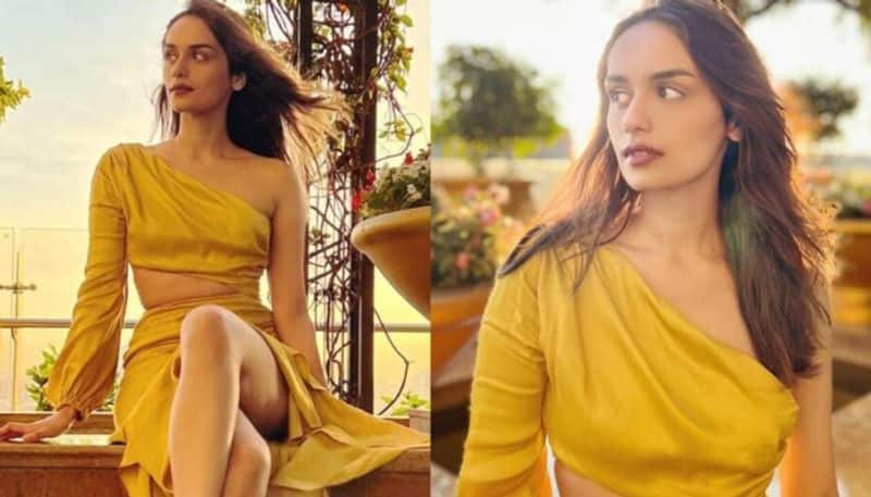 Manushi Chhillar is a boho chic queen in shades of sunset