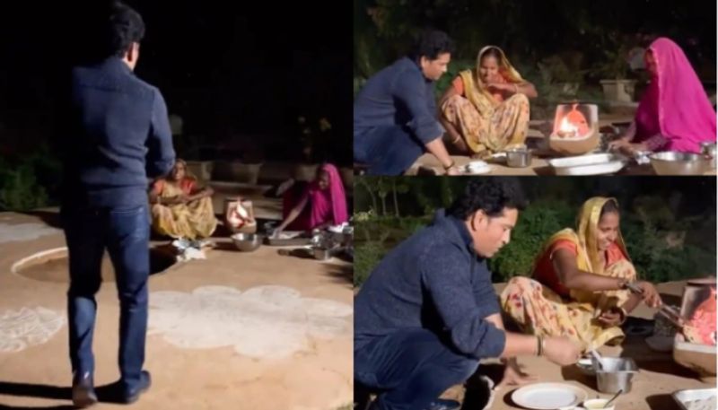 Sachin Tendulkar Feasts On This Desi Meal In Rajasthan