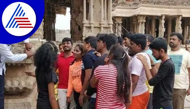 Tourists flock to Hampi to welcome the New Year rav